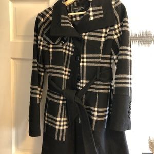 Plaid Peacoat